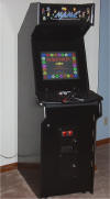 The completed, X-arcade based, MAME cabinet.